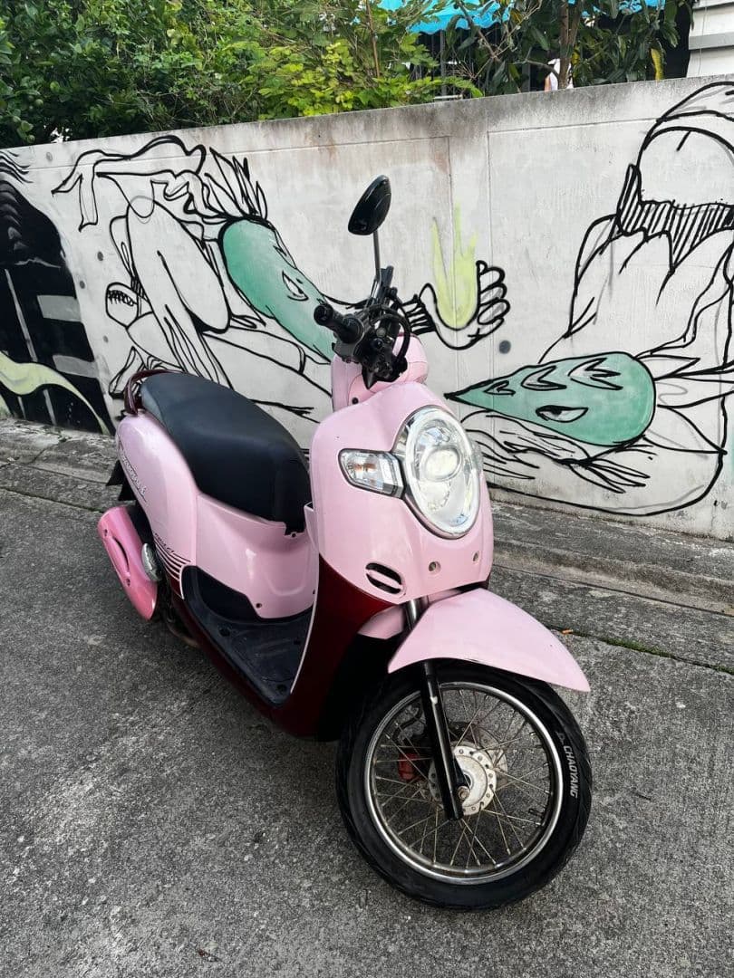 Automatic up to 125cc rental Koh Phangan